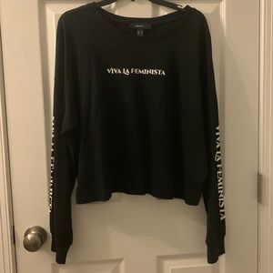 Forever21 “Viva La Feminista” Crop Top